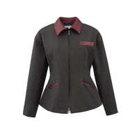 Heidi Elegant Jacket in Grey