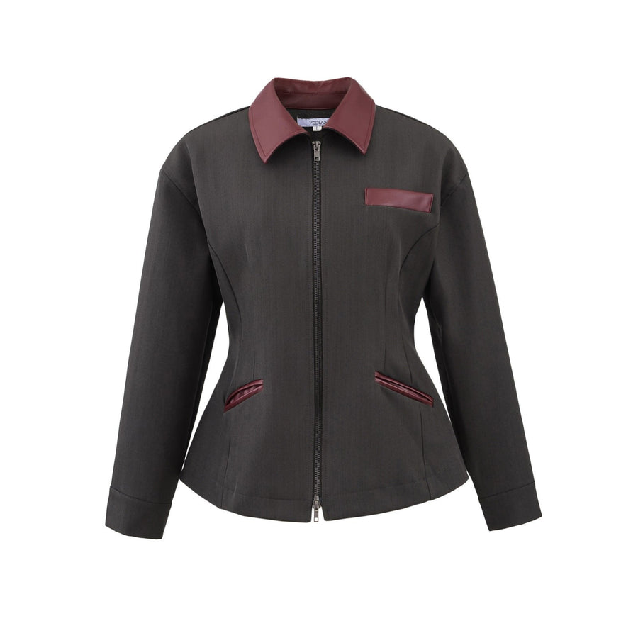 Heidi Elegant Jacket in Grey