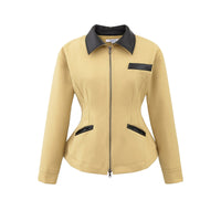Heidi Elegant Jacket in Khaki