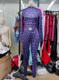 Heidi Jumpsuit in Leopard Print
