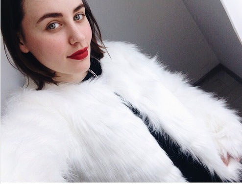 Helena Coat in White