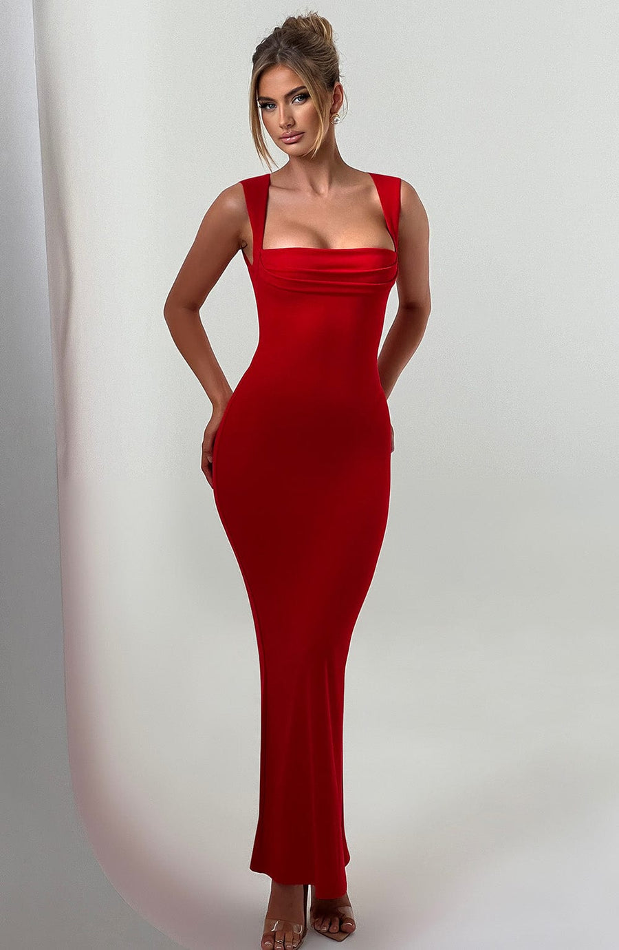 Susan Maxi Dress – Red