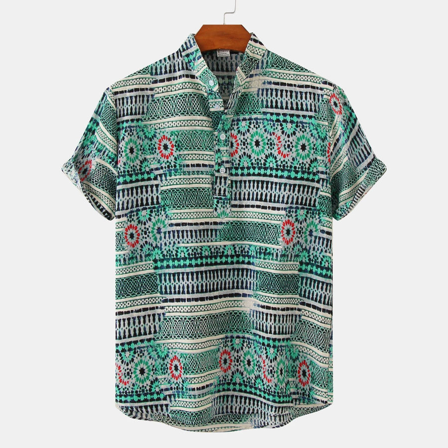 Helena Shirt with Short Sleeve in Pl 11