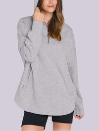 Helena Shirt with Zip Front and Pockets