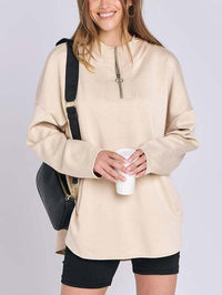 Helena Shirt with Zip Front and Pockets