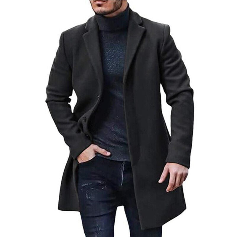 Hendrik Coat in Black
