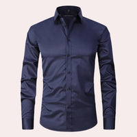 Hendrik Shirt in Navy Blue
