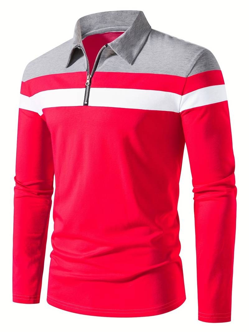 Hendrik Shirt with Zip Front