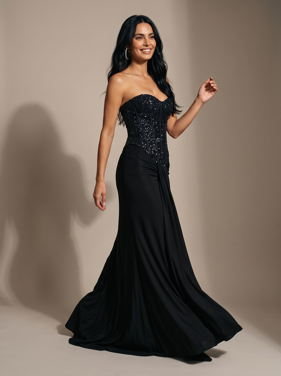 Henley | Strapless Evening Gown