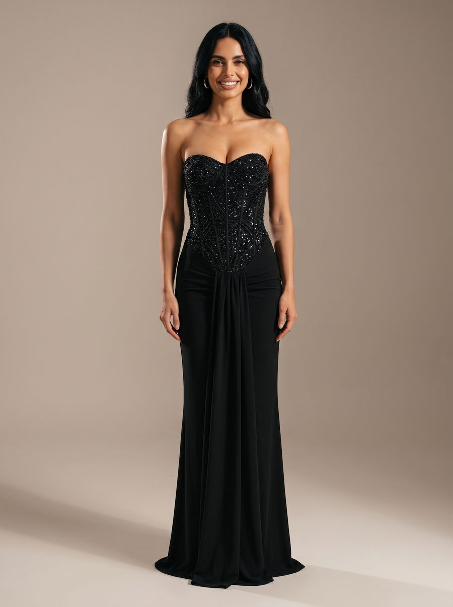 Henley | Strapless Evening Gown