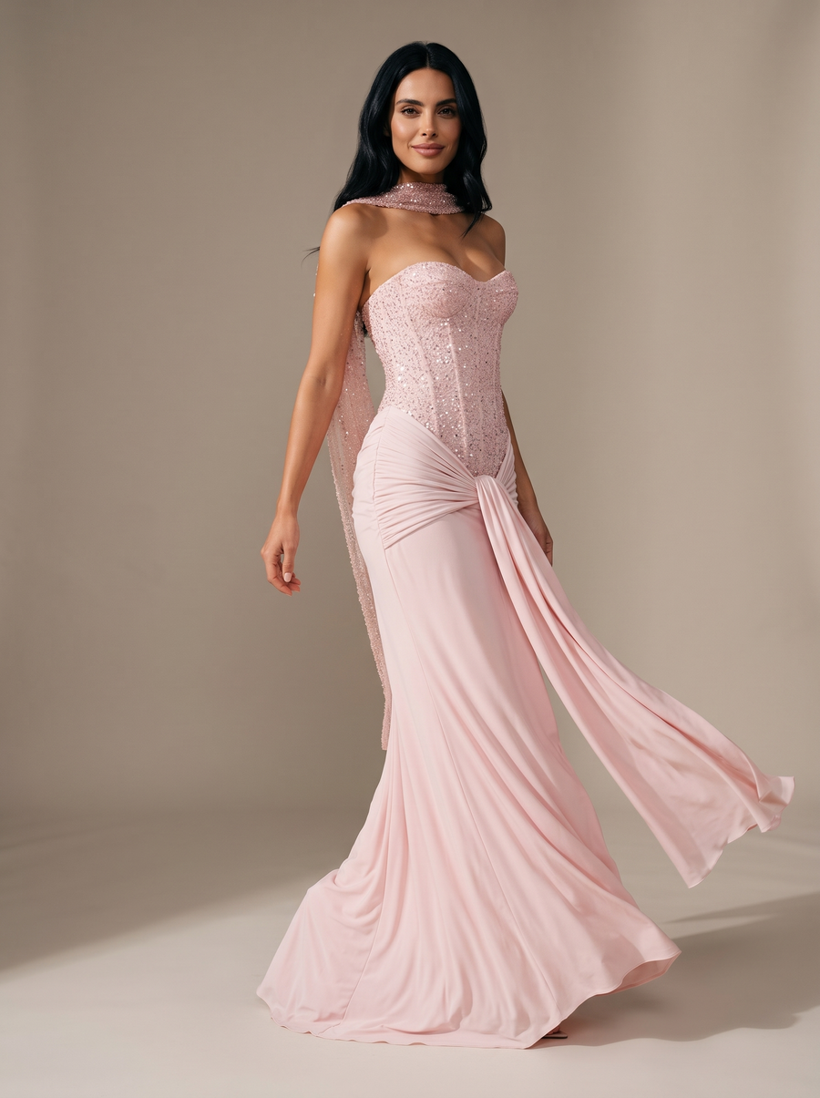 Henley | Strapless Evening Gown