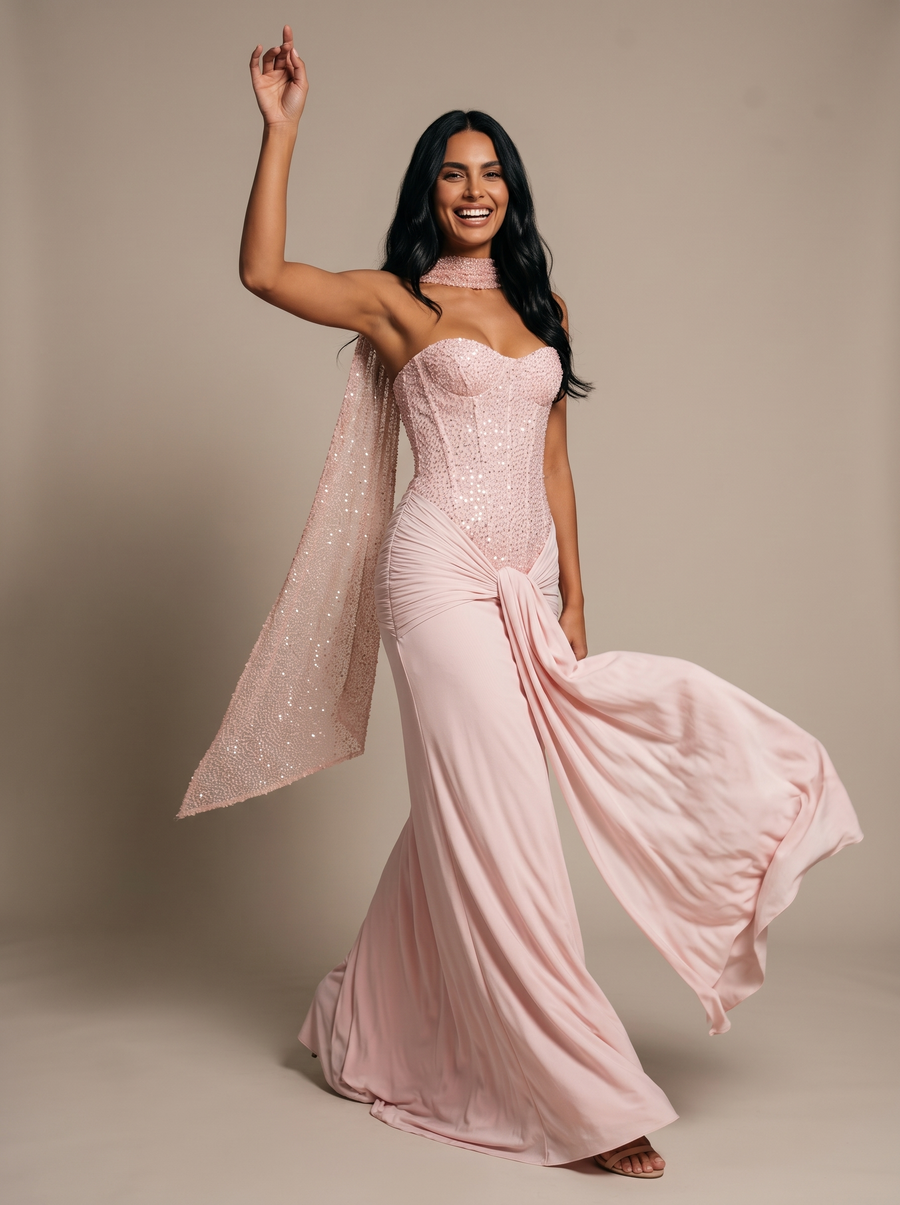 Henley | Strapless Evening Gown