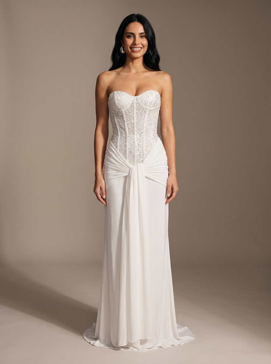 Henley | Strapless Evening Gown