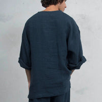 Henrik Casual Linen Top