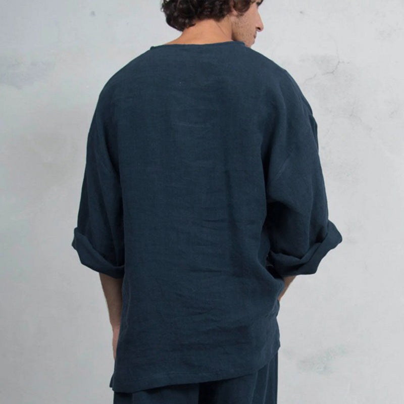 Henrik Casual Linen Top