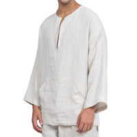 Henrik Casual Linen Top