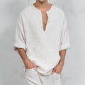 Henrik Casual Linen Top