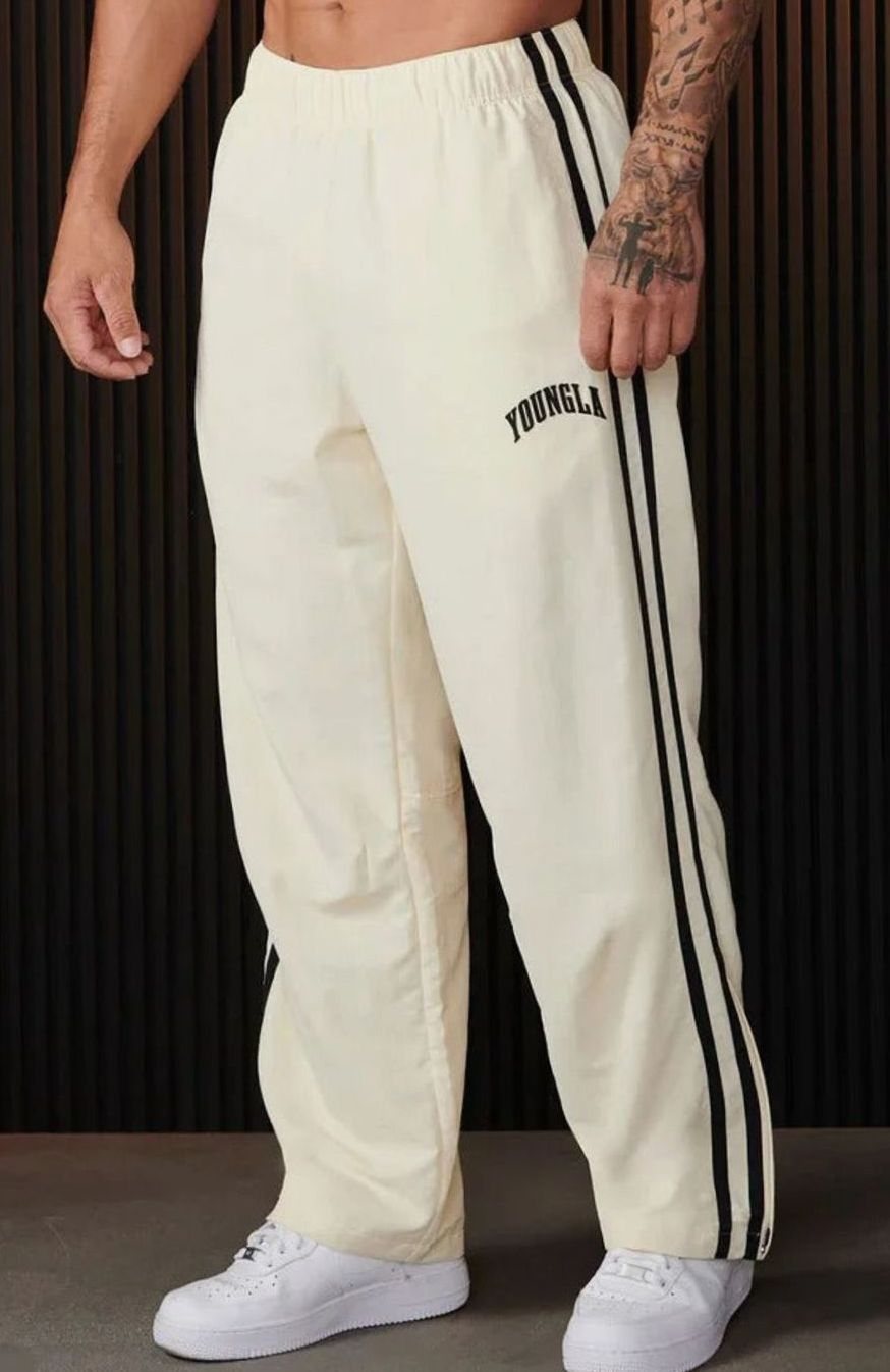 Tobias | Men's Side Stripe Elastic Waist Joggers