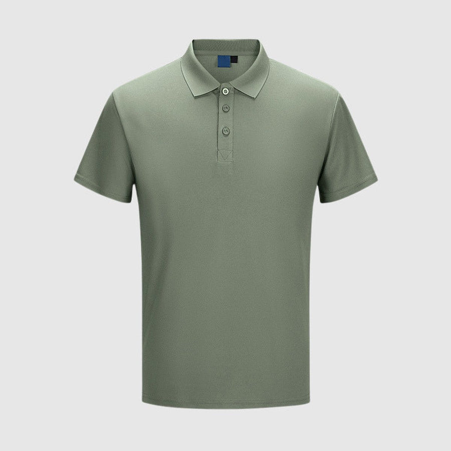 Julian | Men's Short Sleeve Slim Fit Button Polo Shirt