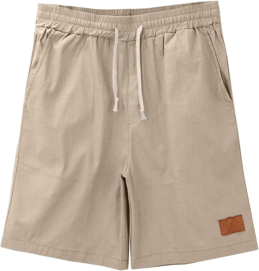 Julian | Men's Linen Shorts with Elastic Drawstring Waist