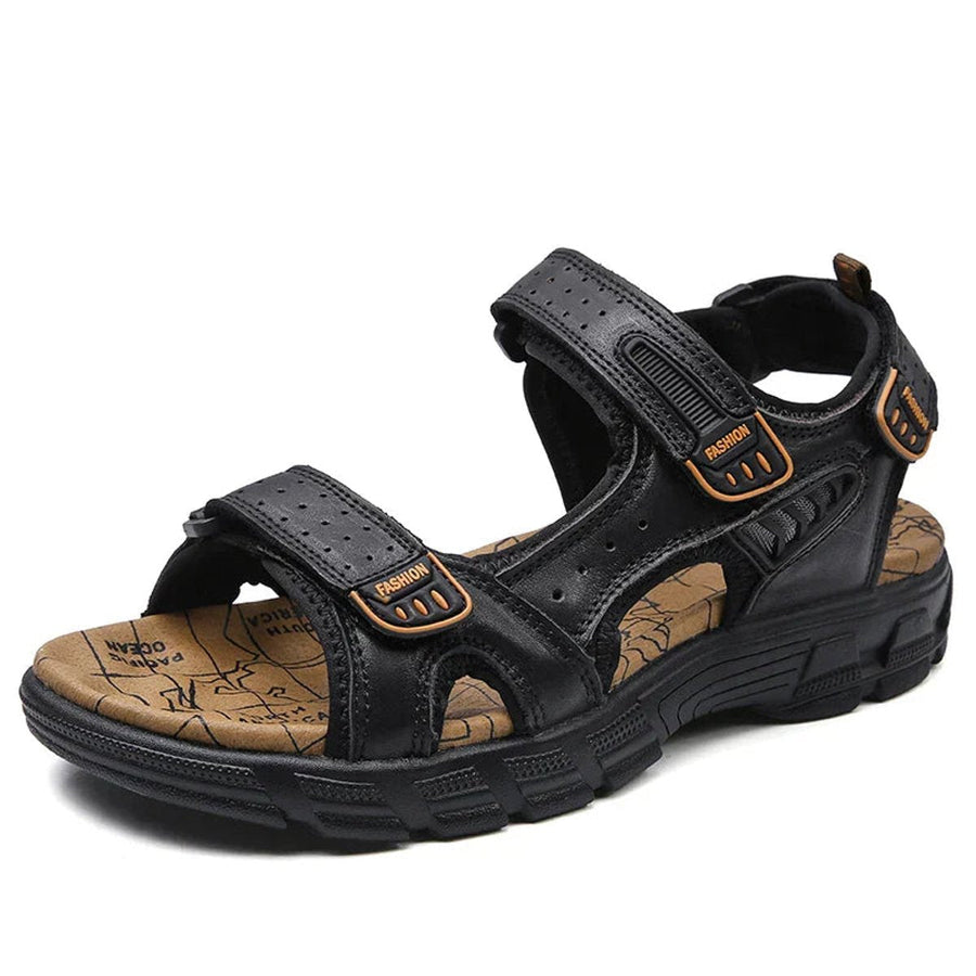 Maximilian | Men's Orthopedic Comfort Sandals with Velcro Straps