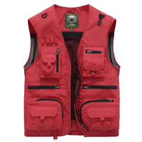 Tobias | Men's Breathable Nylon Multi Pocket Outdoor Vest