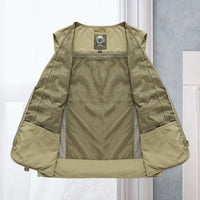 Tobias | Men's Breathable Nylon Multi Pocket Outdoor Vest