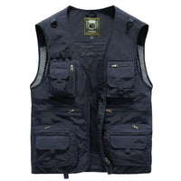 Tobias | Men's Breathable Nylon Multi Pocket Outdoor Vest