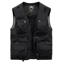 Tobias | Men's Breathable Nylon Multi Pocket Outdoor Vest