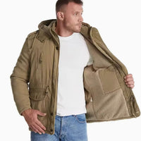 Matthias | Men's Waterproof Windproof Fleece Lined Hooded Winter Jacket
