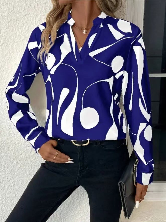 Hester Blouse in Blue