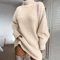 Hester Casual Knit Sweater in Apricot