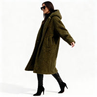 Hester Elegant Coat in Green