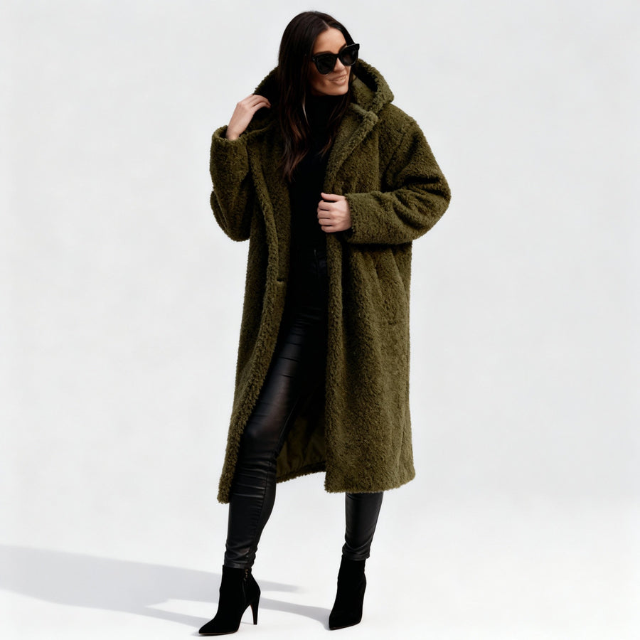 Hester Elegant Coat in Green