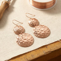 Solstice Glow Copper Earrings