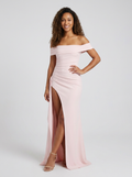 ISABELLA | RUCHED OFF MAXI DRESS