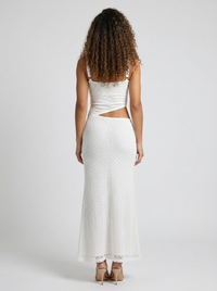 TESSA | BODYCON V MAXI DRESS