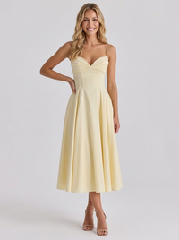 UNA | SWEETHEART MIDI DRESS