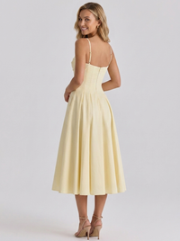 UNA | SWEETHEART MIDI DRESS