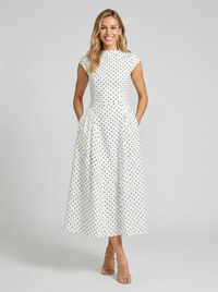 XENIA | ELEGANT MIDI DRESS