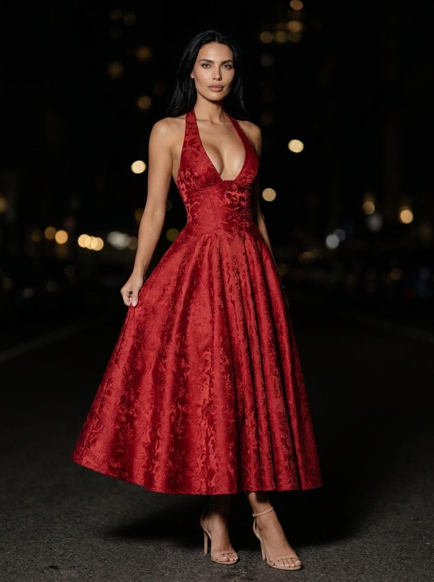 STEPHANIE MIDI DRESS