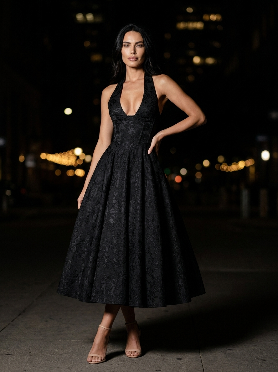 STEPHANIE MIDI DRESS