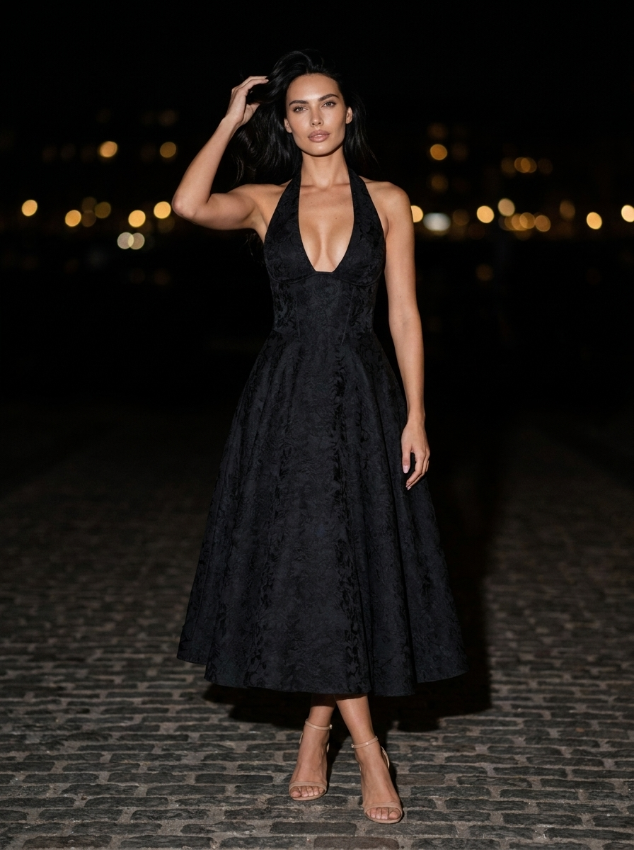 STEPHANIE MIDI DRESS