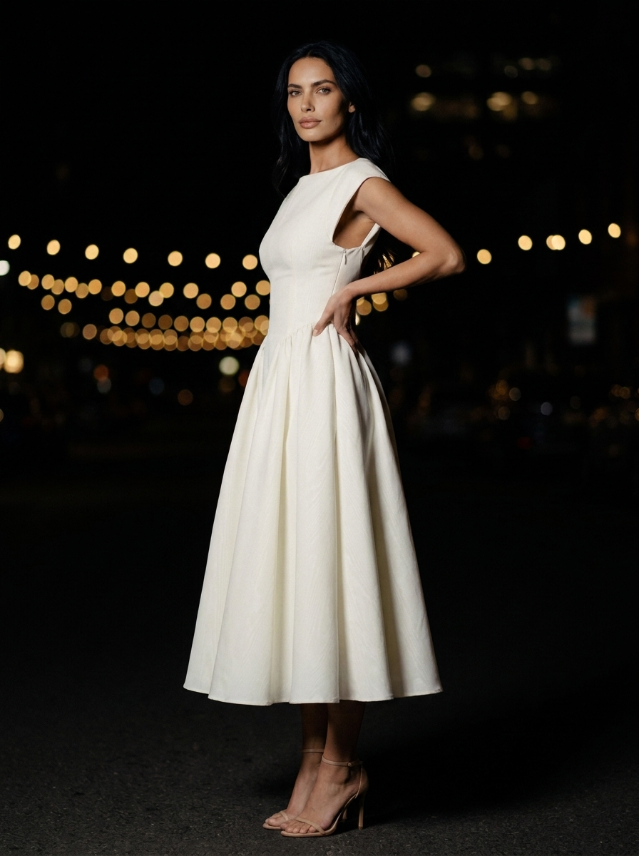 CAMILLE ELEGANCE MIDI DRESS