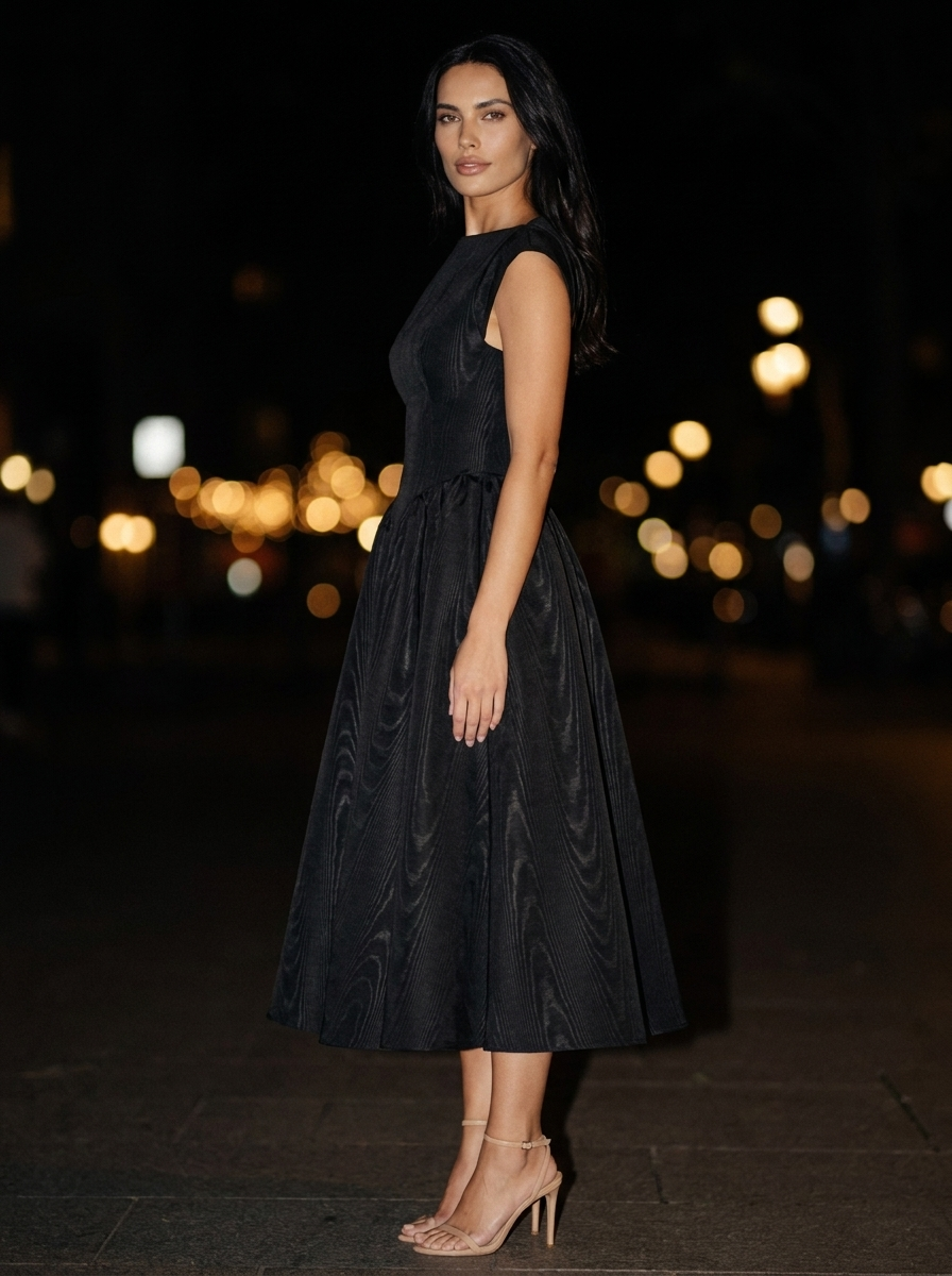 CAMILLE ELEGANCE MIDI DRESS