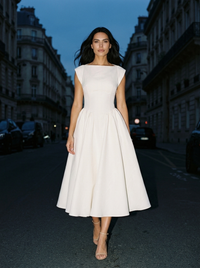 CAMILLE ELEGANCE MIDI DRESS