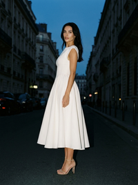 CAMILLE ELEGANCE MIDI DRESS