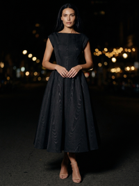 CAMILLE ELEGANCE MIDI DRESS