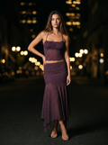 LILIANA | RUCHED PAJAMA MIDI SET