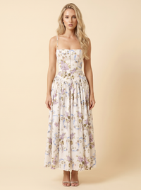 FLORAL MAXI DRESS